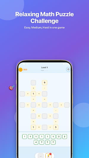 CrossMath: Brain Puzzle Screenshot 1
