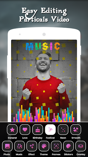 VidBits Music : Mbits Video Stauts Maker Screenshot 2
