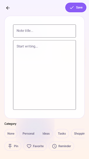 Pocket Pal: Note Jot Screenshot 0