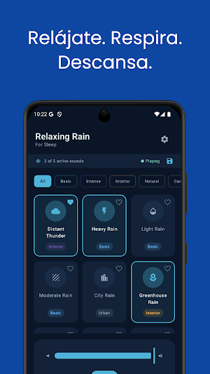 Relaxing Rain to Sleep Screenshot 1