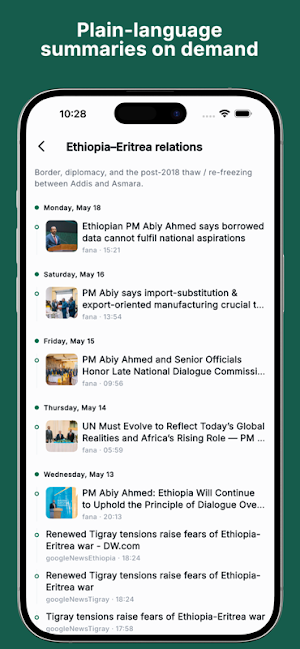Negarit: Ethiopia & Horn News Screenshot 3