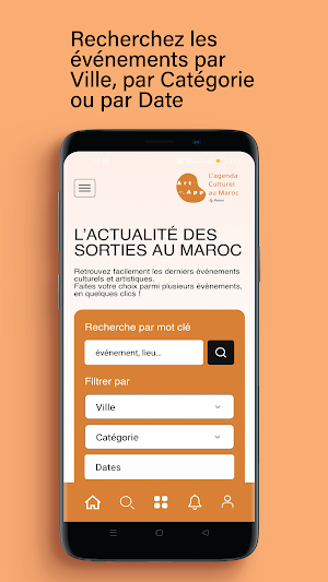 ArtmApp - L'agenda culturel Screenshot 1