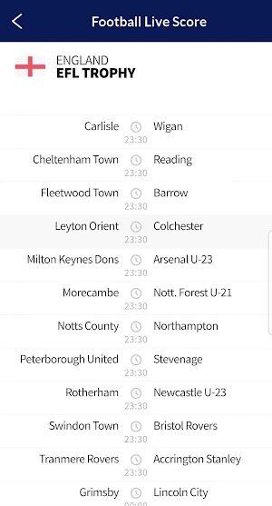 Live Football TV HD Streaming Screenshot 3