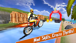 Crazy Moto Bike Stunt Racing Screenshot 2