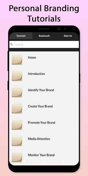 Easy Personal Branding Tutorial Screenshot 0