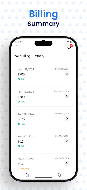 Leon Simpson Tuition Billing Screenshot 2