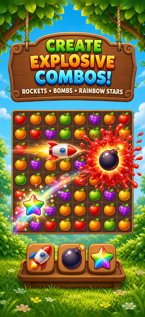 Juicy Blast Match Screenshot 0