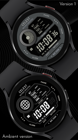 CELEST5531 Retro Digital Watch Screenshot 0