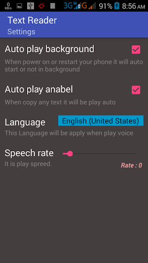 Text Reader Screenshot 3