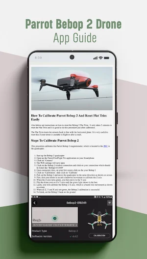 Parrot Bebop 2 Drone App Guide Screenshot 3