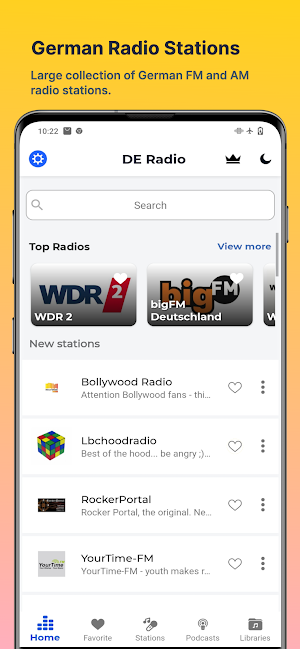 German Radio & Podcasts Screenshot 0