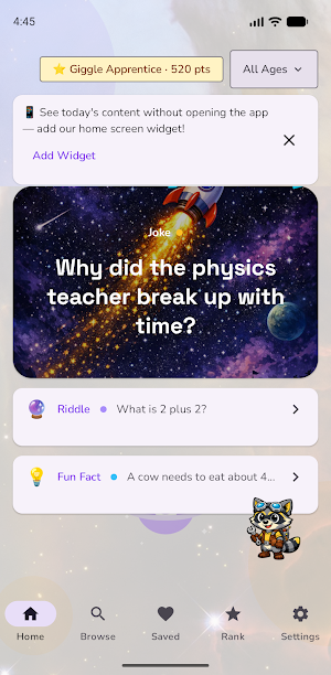 Giggle Galaxy Screenshot 0