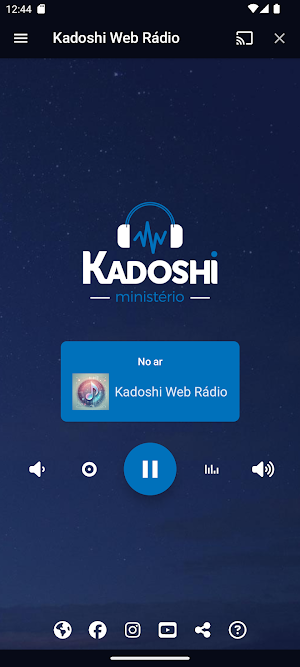 Kadoshi Web Rádio Screenshot 2