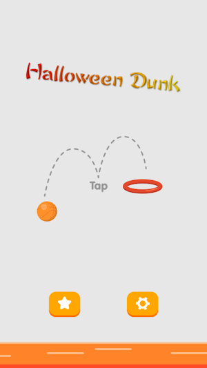 Halloween Dunk Halloween Game Screenshot 0