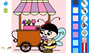 PoppyBee Coloring Screenshot 0