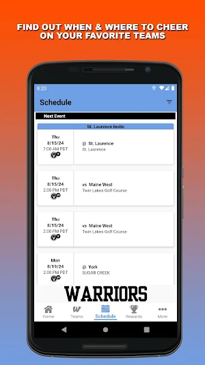 Willowbrook Athletics Screenshot 1