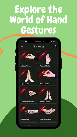 Daily Mudras Screenshot 1