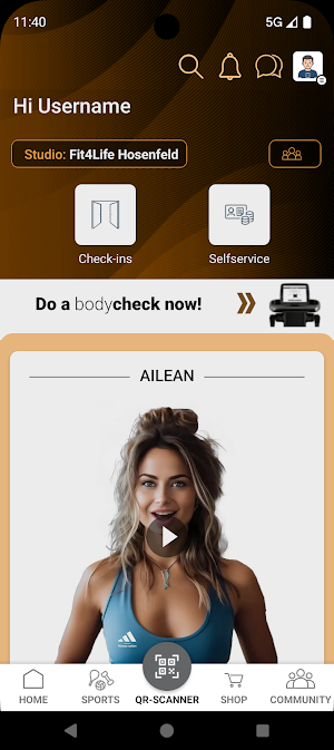 Fit4Life Fitness Screenshot 1