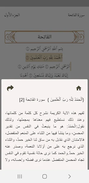 Al-Amin Library Screenshot 2