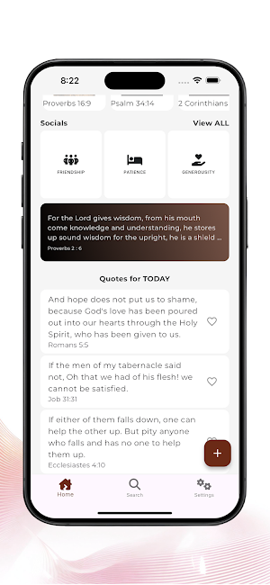 Daily Bible Quotes Screenshot 1