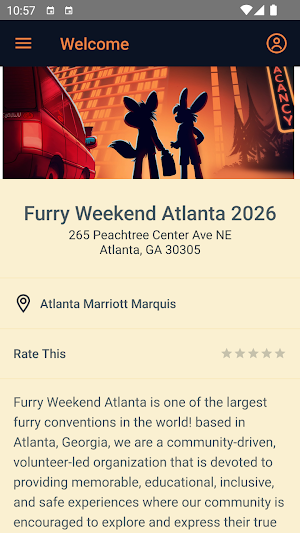 Furry Weekend Atlanta 2026 Screenshot 1