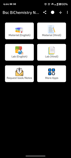 Bsc BioChemistry Notes Screenshot 1