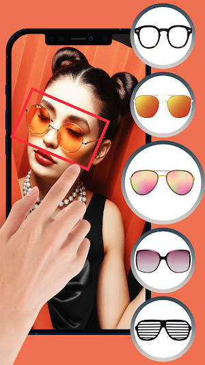 Glasses Photo Editor App Screenshot 0