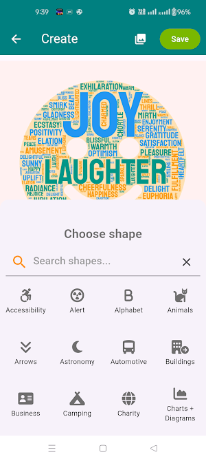 WordCloud AI Screenshot 1