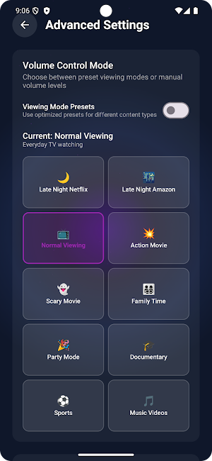 Auto Volume - Android TV App Screenshot 2