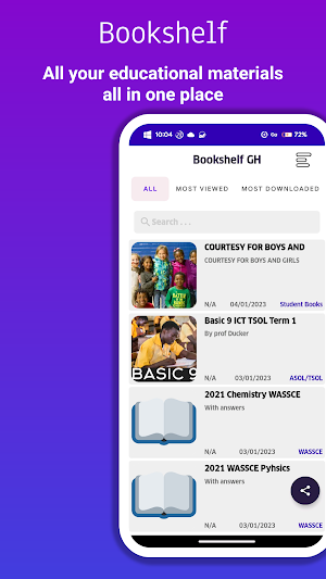 Bookshelf GH Screenshot 0