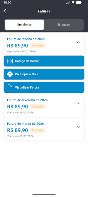 INFONET PROVEDOR DE INTERNET Screenshot 2