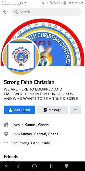 Strong Faith Christian Centre Screenshot 3