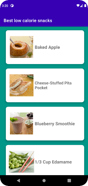 Best low calorie snacks Screenshot 2