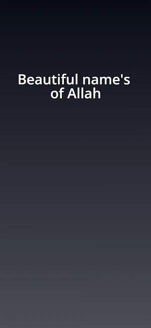 Name's of Allah Screenshot 1
