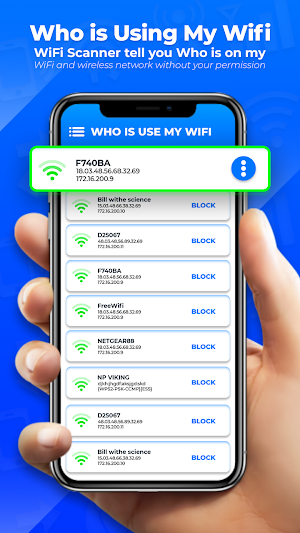 Who is on MY WiFi, Who use MY Wifi Network Screenshot 1