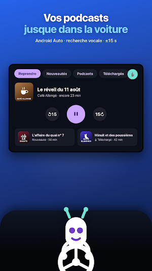 PodDroid : Lecteur de Podcasts Screenshot 3