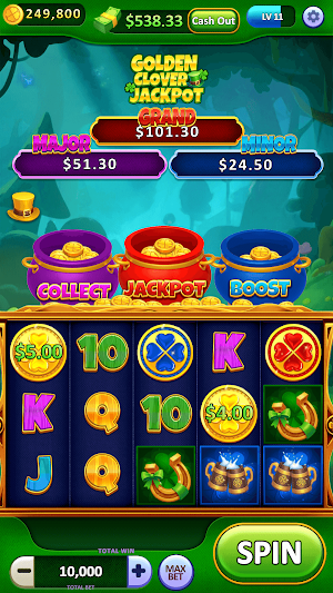 Golden Clover Jackpot Screenshot 0