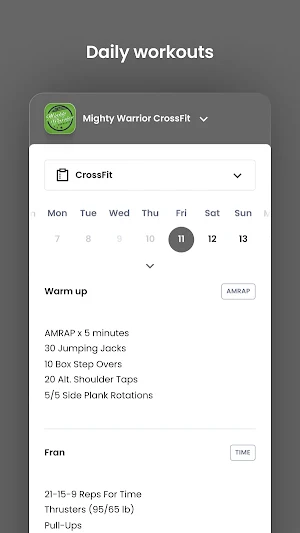 Mighty Warrior CrossFit Screenshot 3