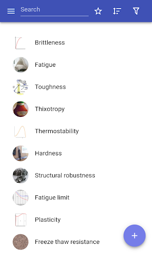 Material properties Screenshot 0