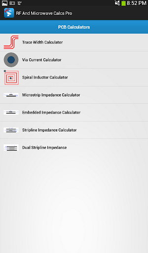 RF And Microwave Calcs Pro Screenshot 2