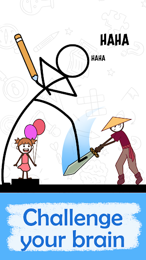 Draw to Save: Stickman Rescue Screenshot 0