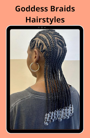 Goddess Braids Hairstyles Screenshot 2