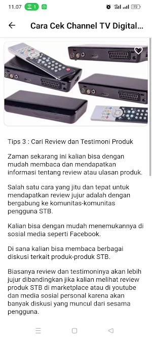 Cara Cek Sinyal Stb Digital Screenshot 0