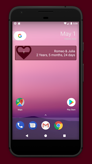 Love Counter- Timer for couples (Ad-free) Screenshot 0