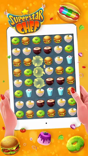 Superstar Chef - Match 3 Games Screenshot 1