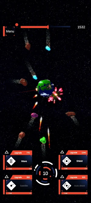 Earth Defender. Space Shelter Screenshot 0
