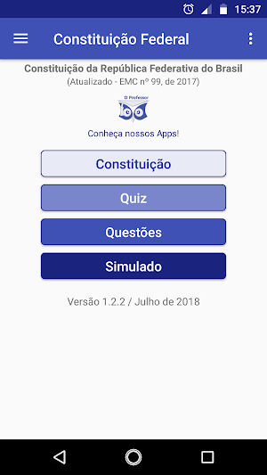 Constituição Federal 2021 Screenshot 0