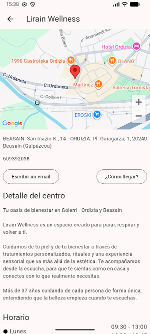 Perfumería Lirain Screenshot 1