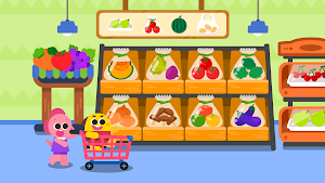Cocobi Supermarket - Kids game Screenshot 1