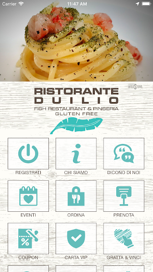 Ristorante Duilio Gluten Free Screenshot 0